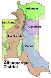 USACE Albuquerque River Basins for H&H