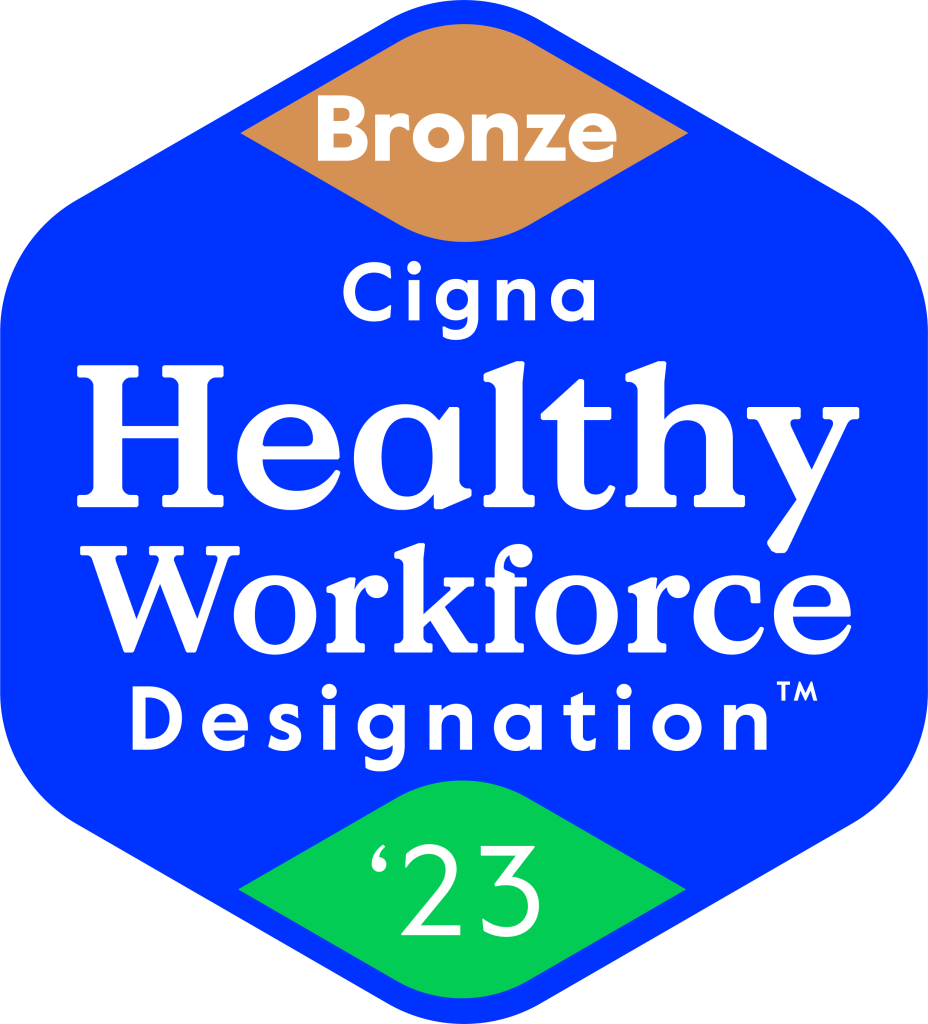 Cigna Healthy Workforce Designation Button